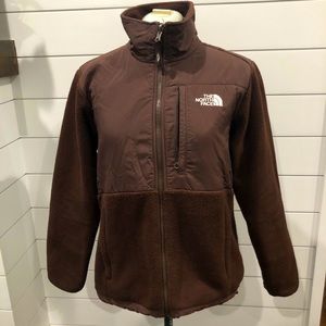 The North Face Brown Fleece Jacket Medium